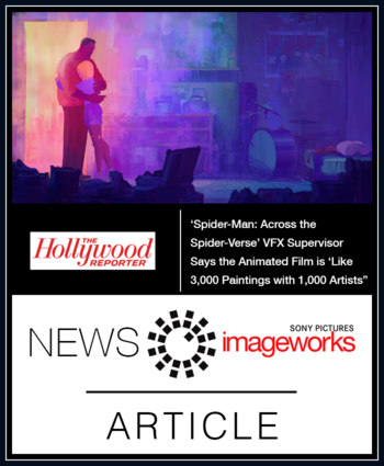 Spider-Man: Across the Spider-Verse VFX Supervisor says Animated Film is 'Like 300 Paintings with 1000 Artists'